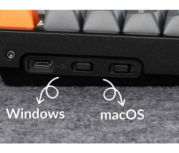 Keychron K8Max J1 Super Red Switch HotSwap RGB Win/MacOS TKL ALU - 1507493 - zdjęcie 4